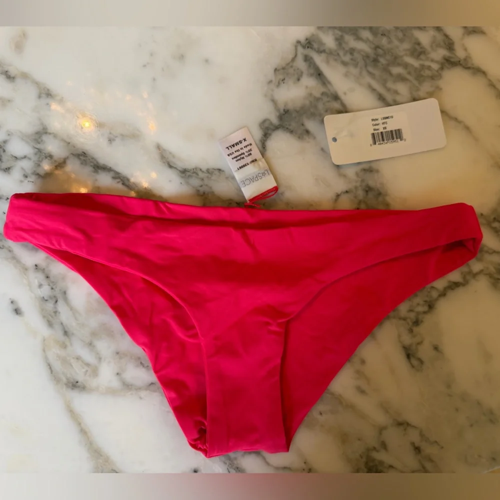 💖 NWT L*Space Hot Pink Bikini Bottom — Sz XS 💖
